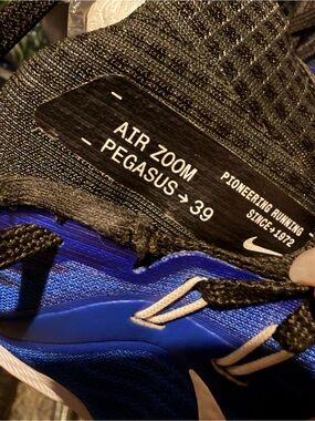 Nike Air Zoom Pegasus Men's Running Shoes - Blue/Black